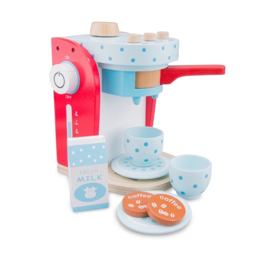 New Classic Toys Koffiezetter Rood met Blauw